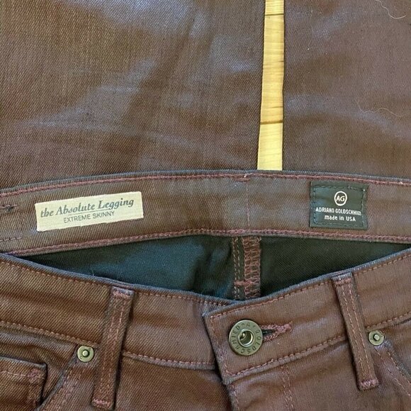 Adriano Goldschmied AG The Ultimate Leggings Purple 28 - Picture 7 of 9